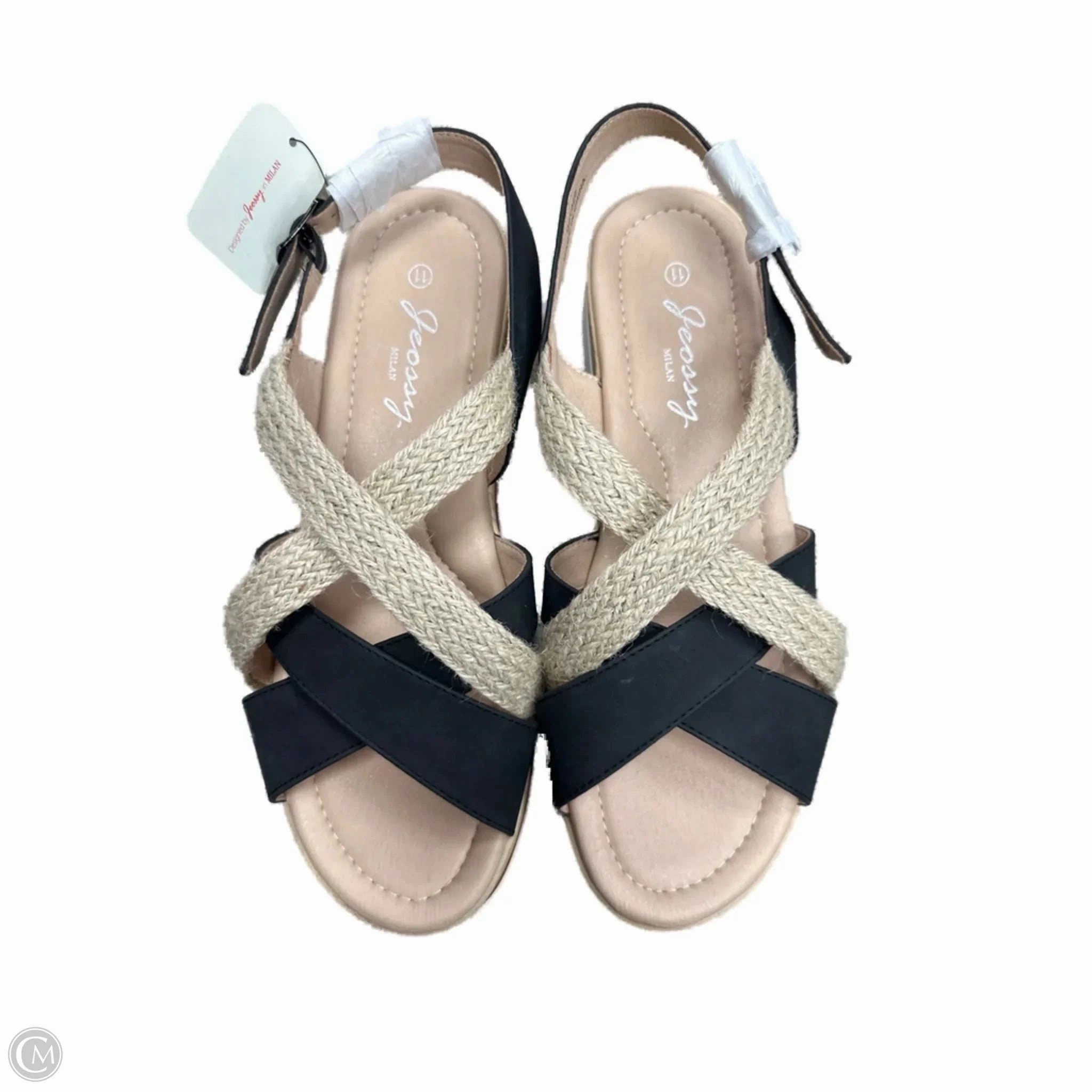 Shoes Heels Platform By Clothes Mentor In Black, Size: 11 High Heel Sock Booties