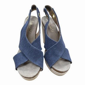 In High Heels Galleries Shoes Heels Platform By Splendid In Blue, Size:7.5