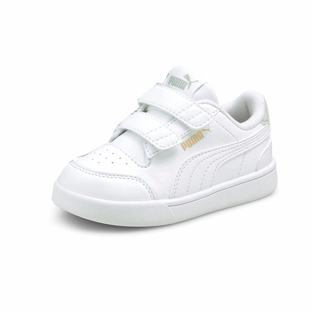 White Castle Puma Shoes Shuffle V Slip On Sneakers (Toddler)