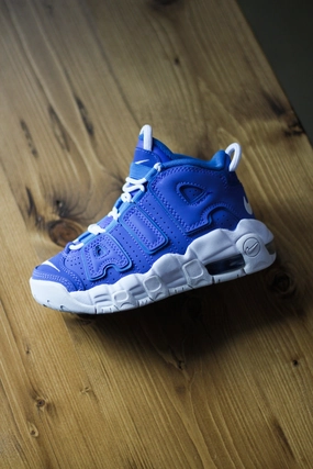 Nike Run Swift Shoes AIR MORE UPTEMPO (PS) "MEDIUM BLUE"