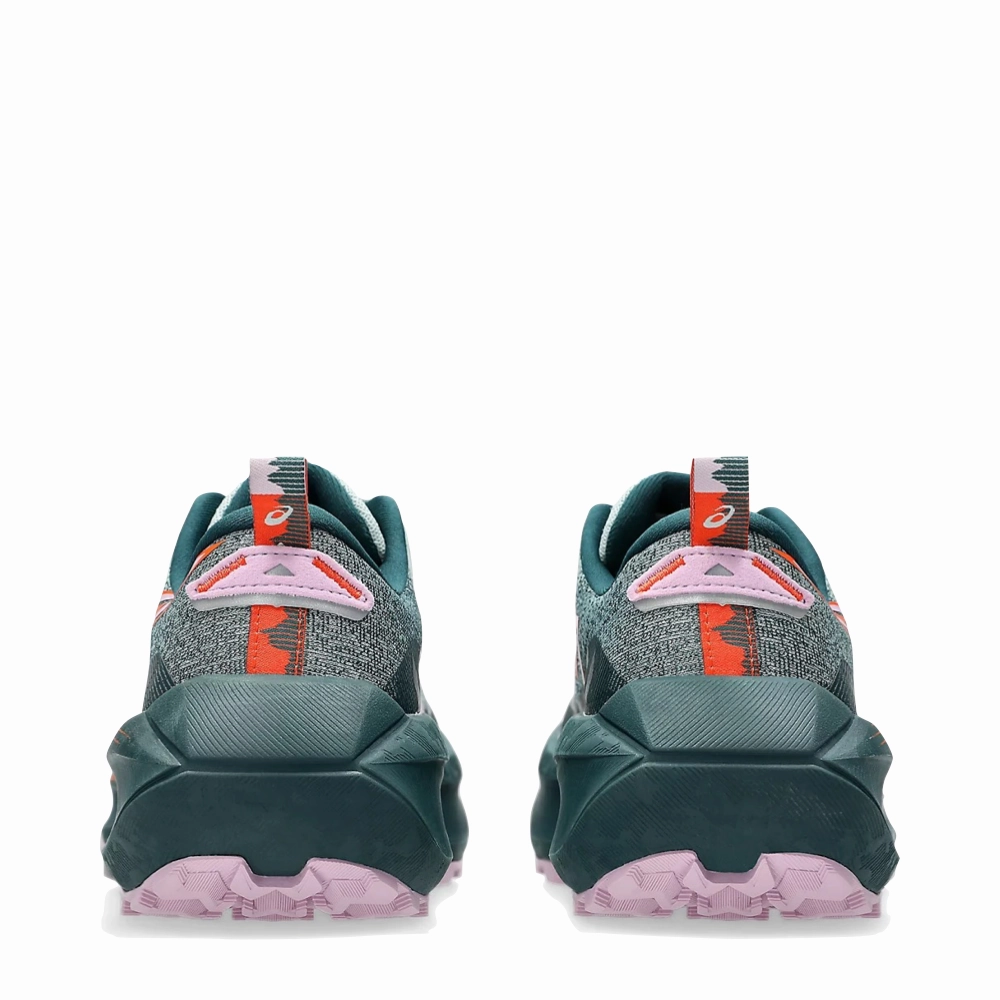 Field Hockey Asics Shoes Asics Women's Trabuco 4 Sneaker in Cold Moss/Nova Orange