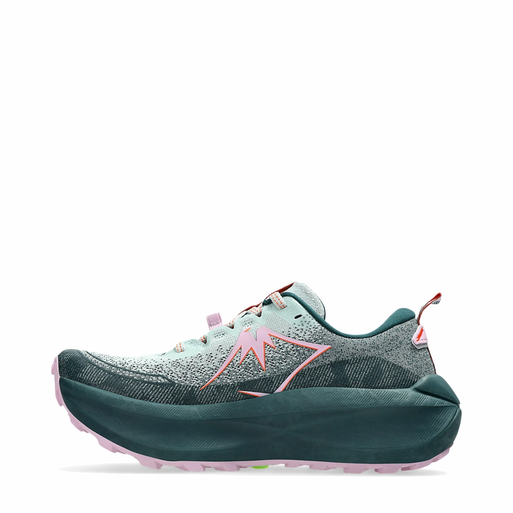 Asics Gt 1000 Shoes Asics Women's Trabuco 4 Sneaker in Cold Moss/Nova Orange