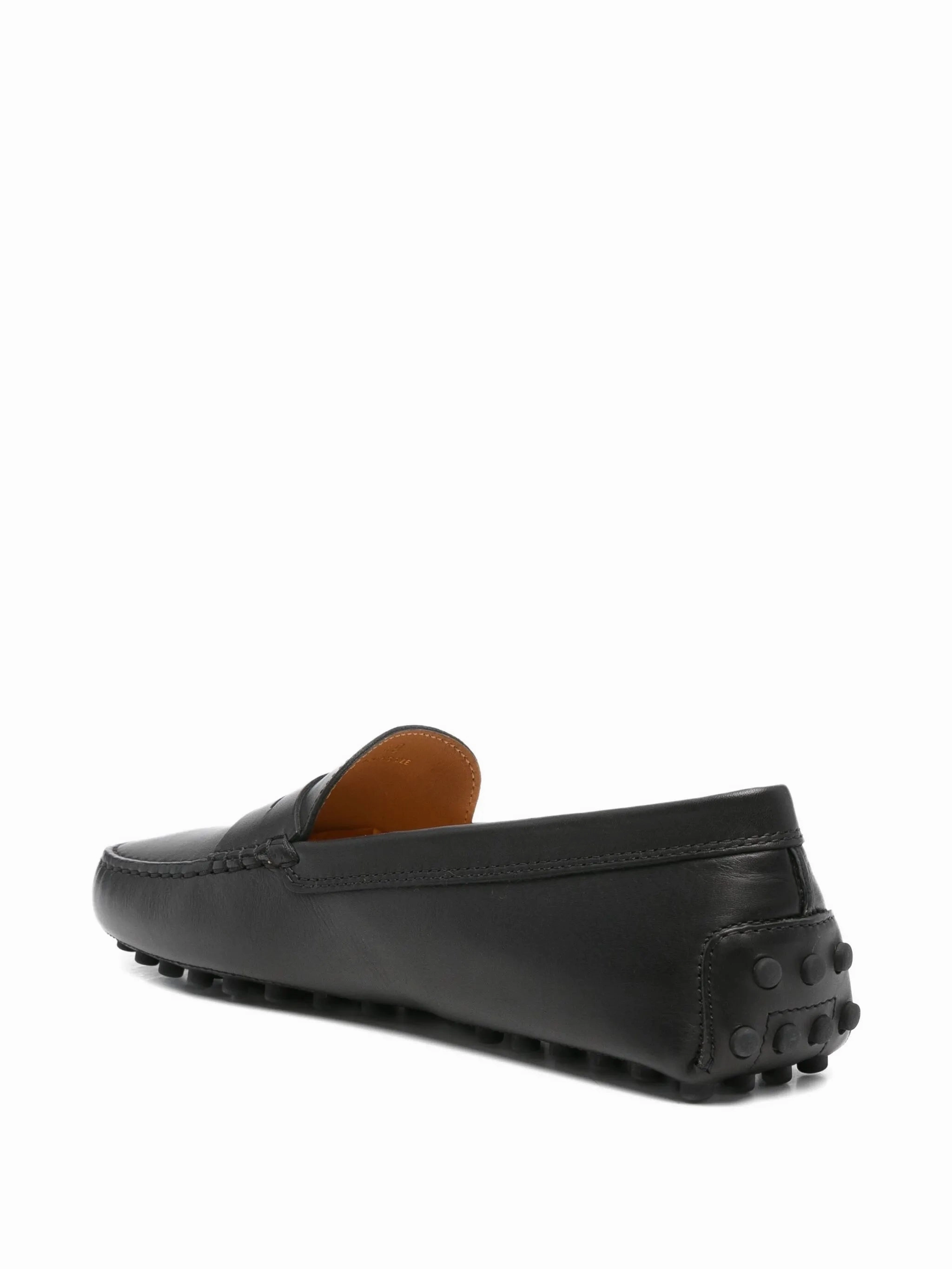 logo-detail driving loafers Platform Lug Sole Loafers