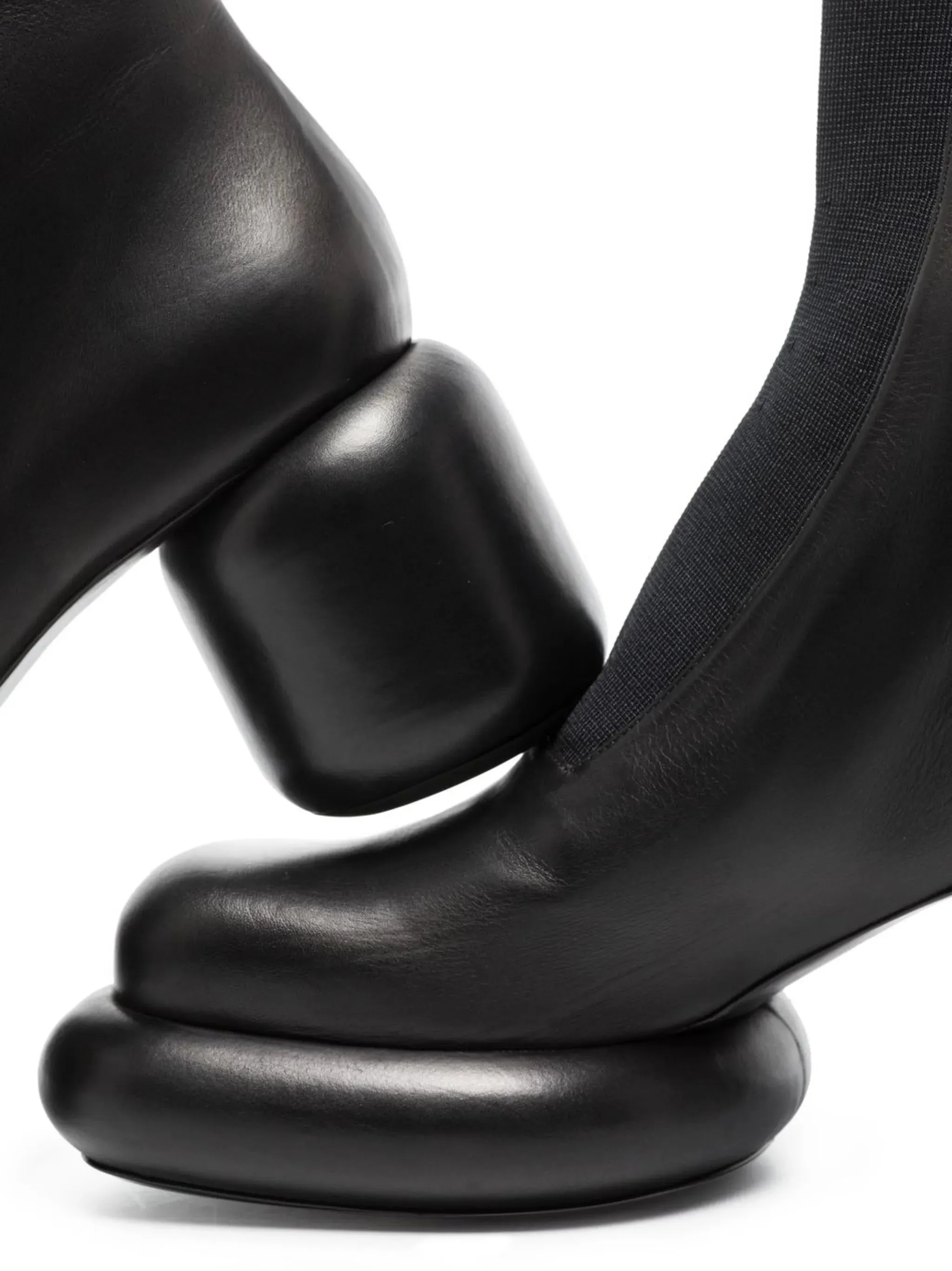 ankle-length 80mm boots Ankle Boots Low Heel Lace Up