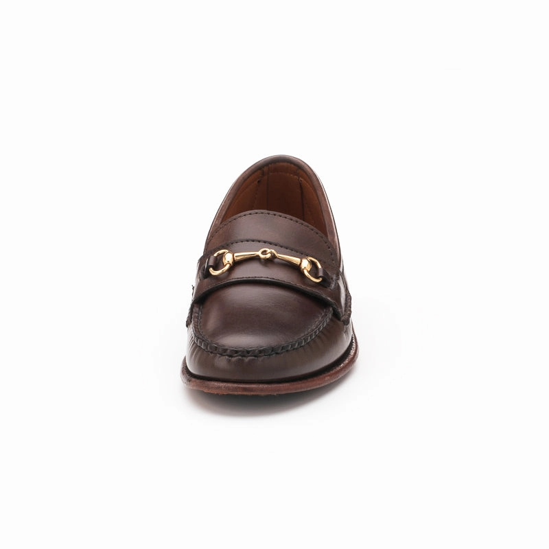 Women's Horsebit Loafers - Dark Brown Calf