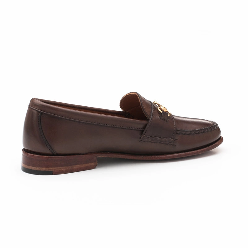 Adrian Loafers Women's Horsebit Loafers - Dark Brown Calf