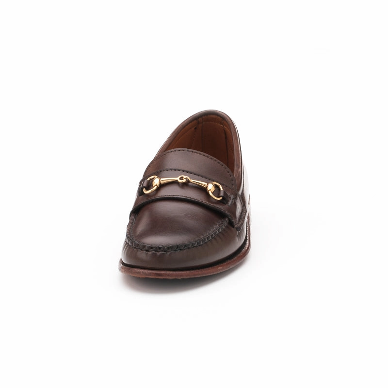 Women's Horsebit Loafers - Dark Brown Calf