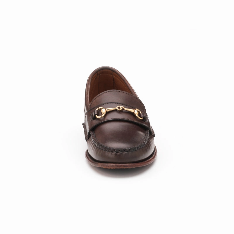 Women's Horsebit Loafers - Dark Brown Calf