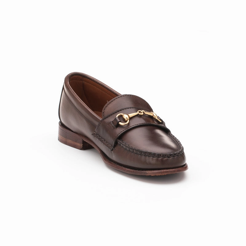 Women's Horsebit Loafers - Dark Brown Calf