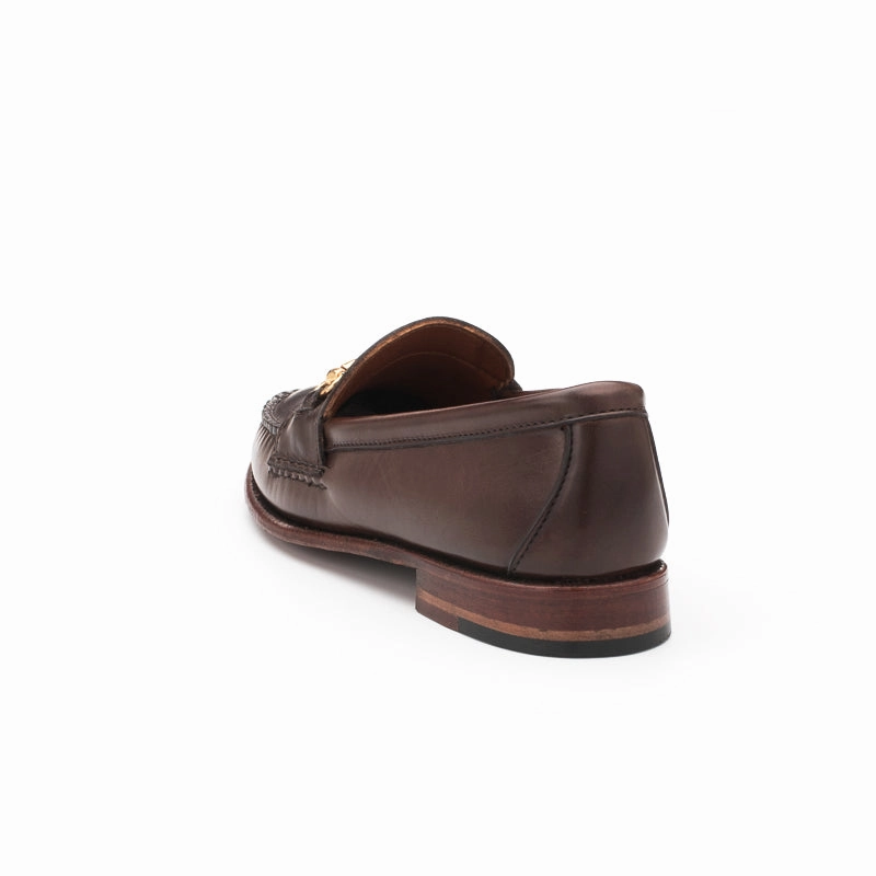 Johnston And Murphy Suede Loafers Women's Horsebit Loafers - Dark Brown Calf