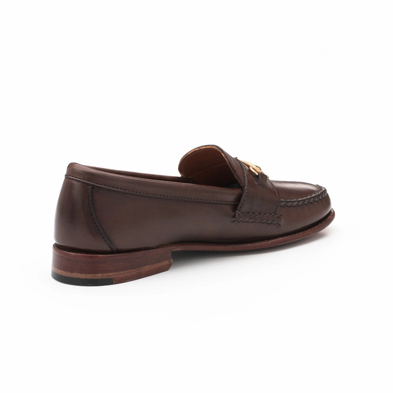Women's Horsebit Loafers - Dark Brown Calf Hnm Loafers