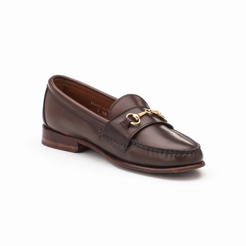 Women's Horsebit Loafers - Dark Brown Calf