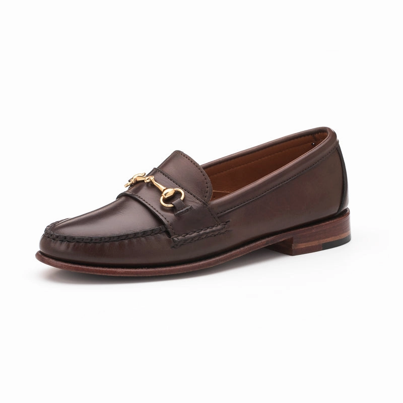 Women's Horsebit Loafers - Dark Brown Calf