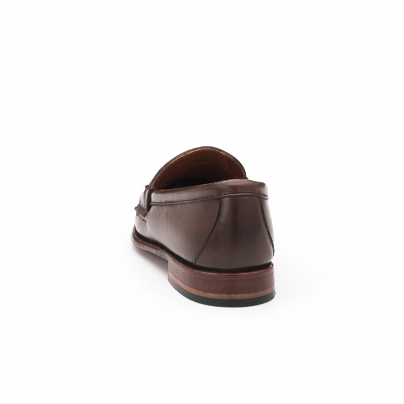 Loafers Platform Women's Horsebit Loafers - Dark Brown Calf