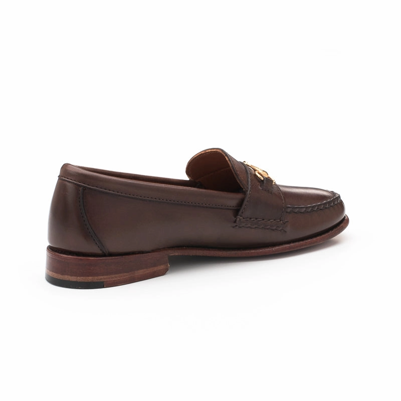 Spring Loafers Women's Horsebit Loafers - Dark Brown Calf