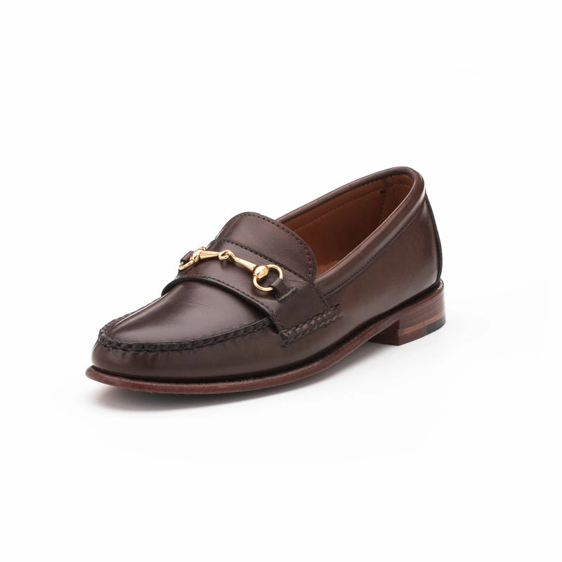 Women's Horsebit Loafers - Dark Brown Calf