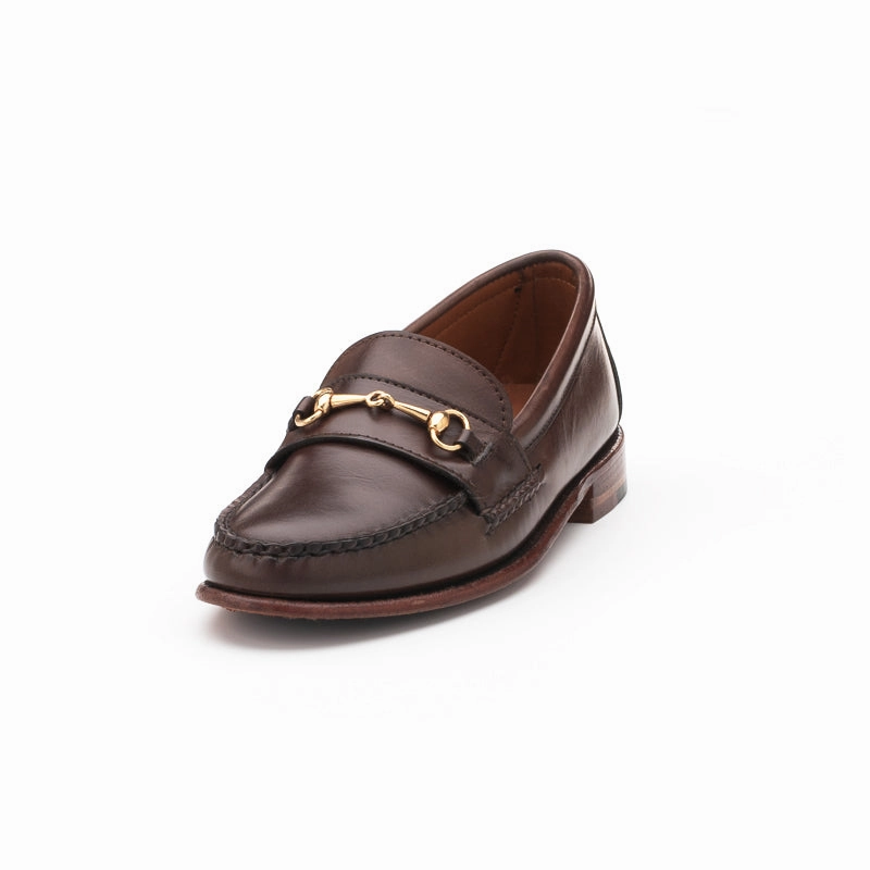 Women's Horsebit Loafers - Dark Brown Calf