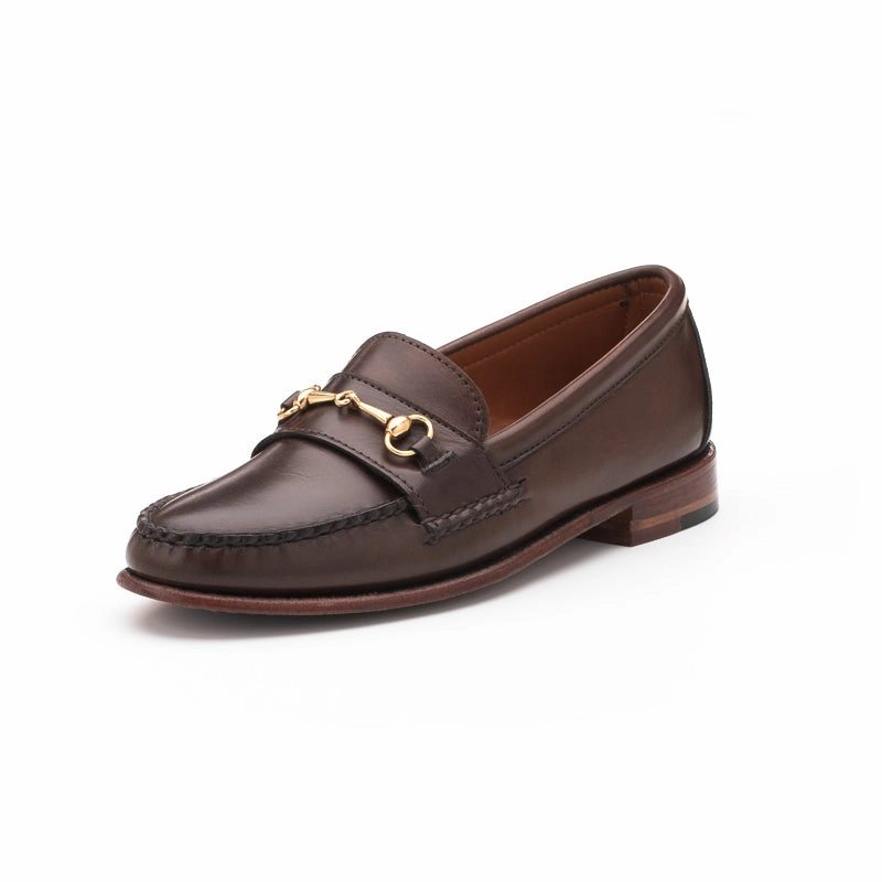 Women's Horsebit Loafers - Dark Brown Calf