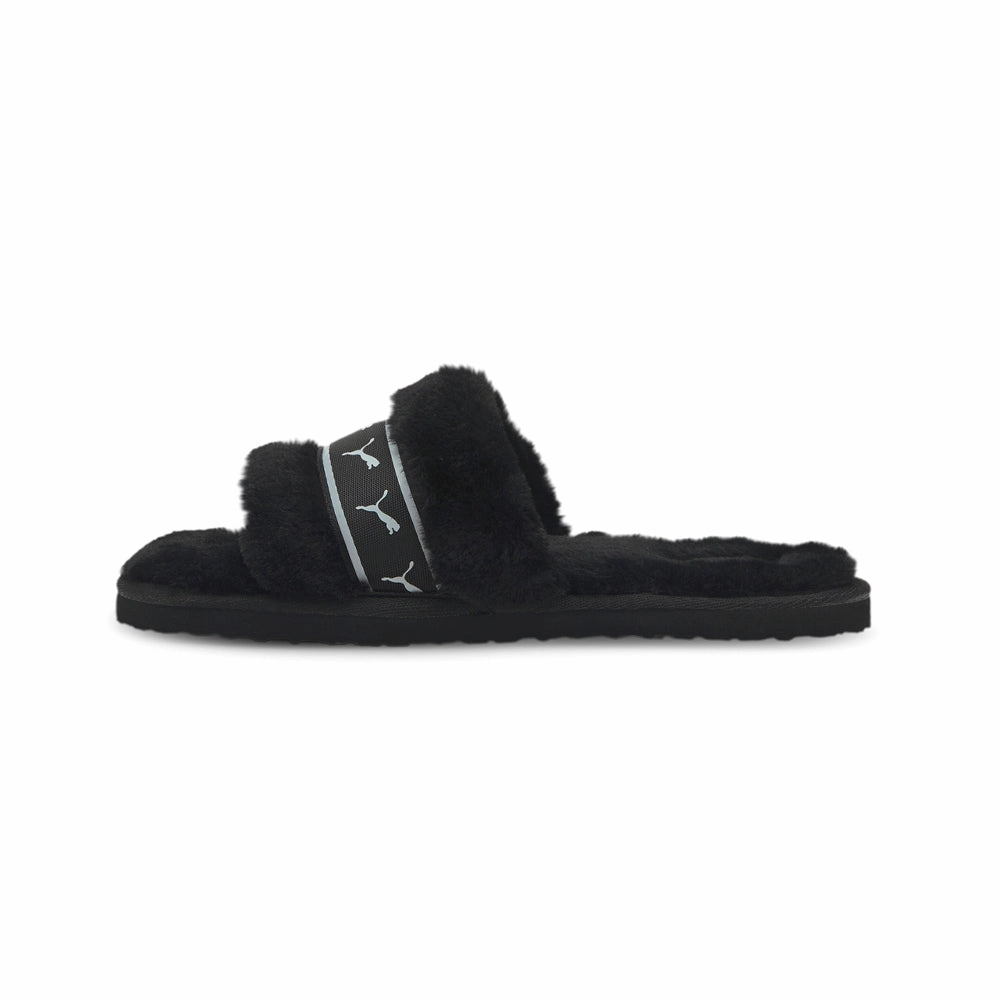 Puma Fluff Remix Slide Sandals (Big Kid) Comfortable Dressy Sandals
