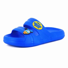Black Slide Sandals FLITE Slip-Ons for Kids FL 3018