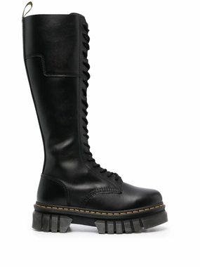 Audrick knee-length lace boots Ankle Boots Absatz