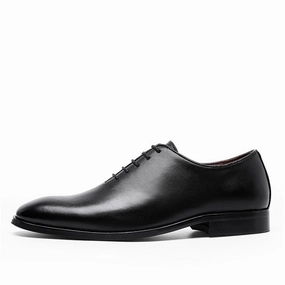 Difference Between Brogues And Oxford Shoes West Louis Men's Luxury Genuine Leather Business Oxford Shoes
