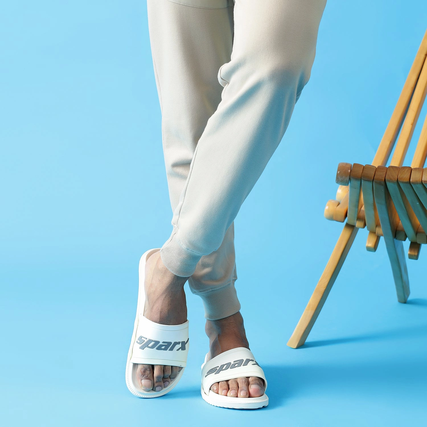 Slippers for Men SFG 2101 Comfortable Platform Wedge Sandals