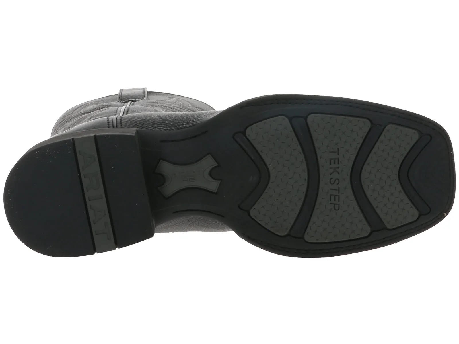 Ariat Western Big Rig Square Toe Cowboy Boot Black Slip Resistant Work Boots