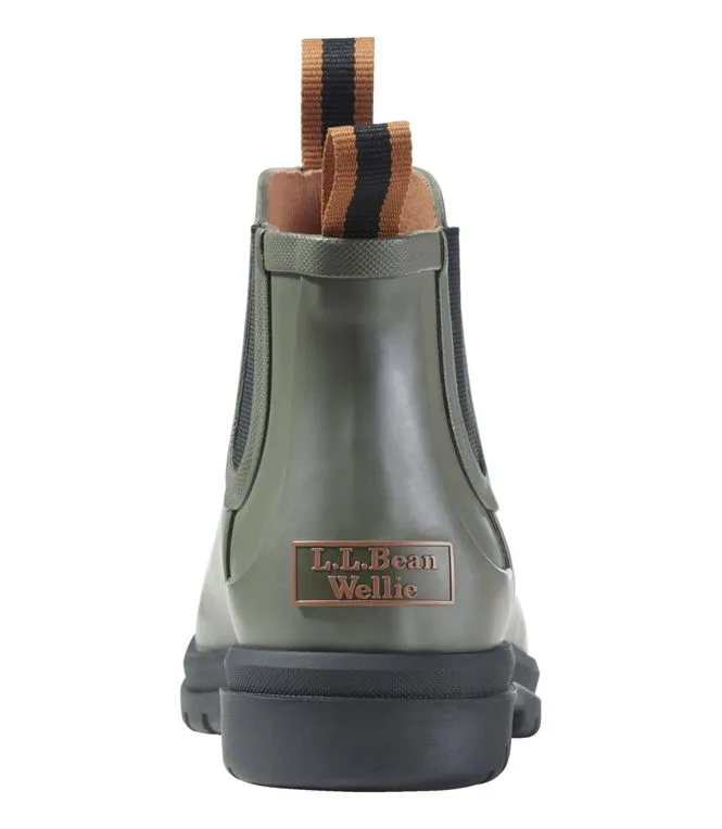 Women's Rugged Wellie Chelsea Boot Chunky Chelsea Boots