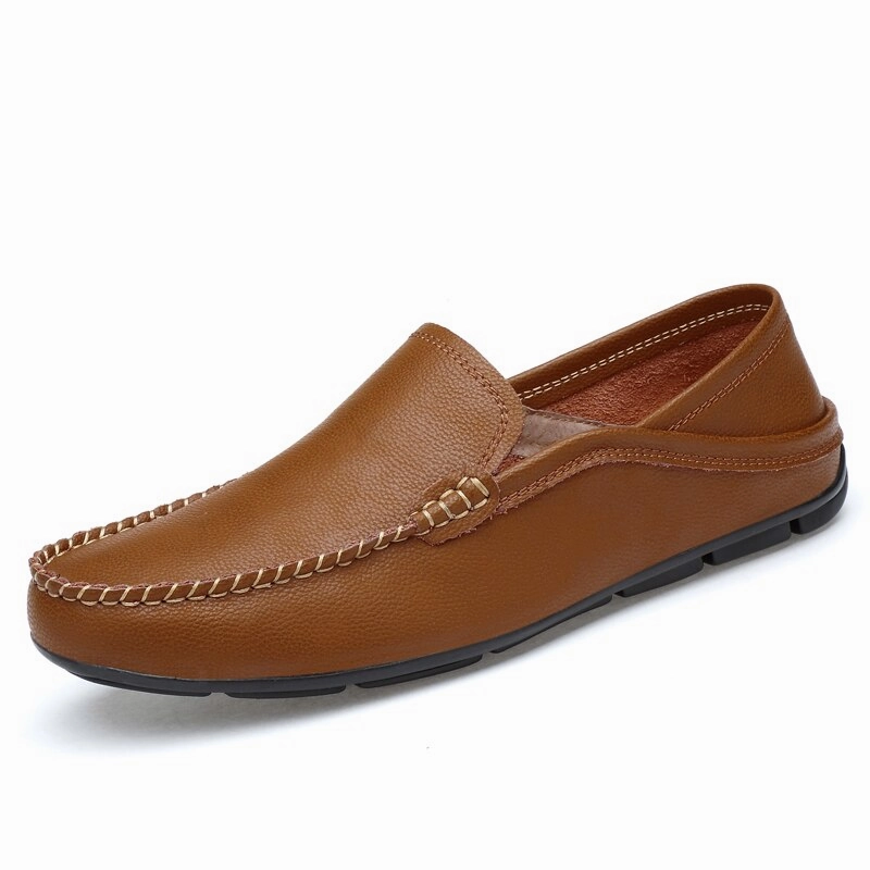 West Louis Casual Fashion Summer Leather Loafers Jack Erwin Loafers