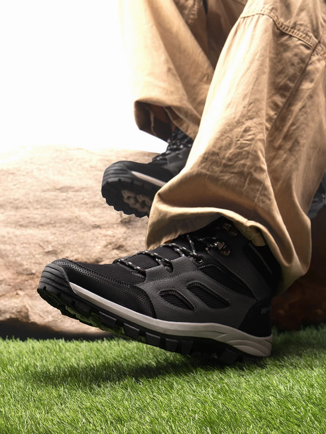 Pointed Toe Ankle Boots Uk Bacca Bucci ENDURO High-Top Outdoor Hiking Boots