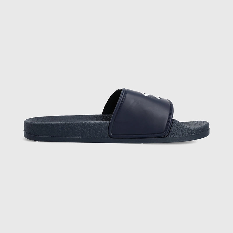 Umbro Mens Sport Slides Navy Real Glass Slippers To Wear