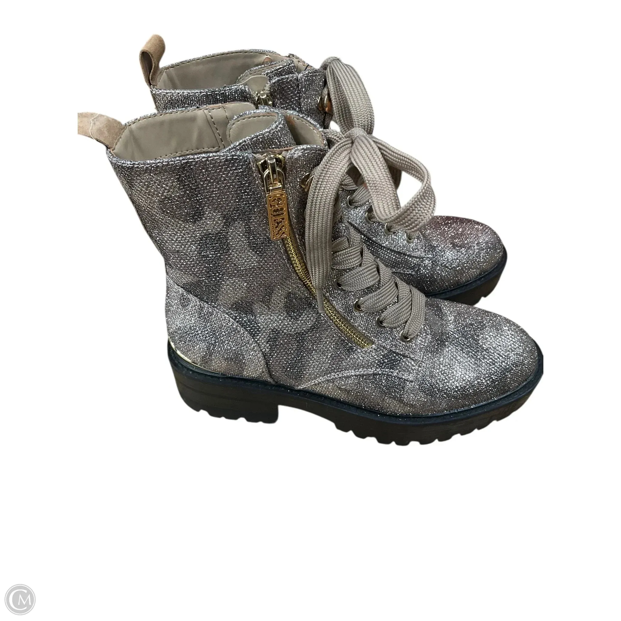 Blowfish Combat Boots Boots Combat By Guess In Animal Print, Size: 8