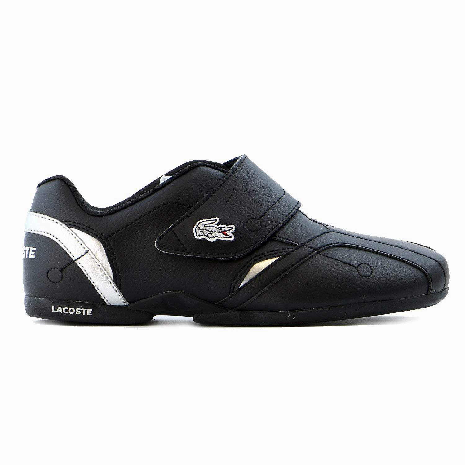 Difference Between Walking And Running Shoes Lacoste Protect GT FA14  - Black/Silver - Boys
