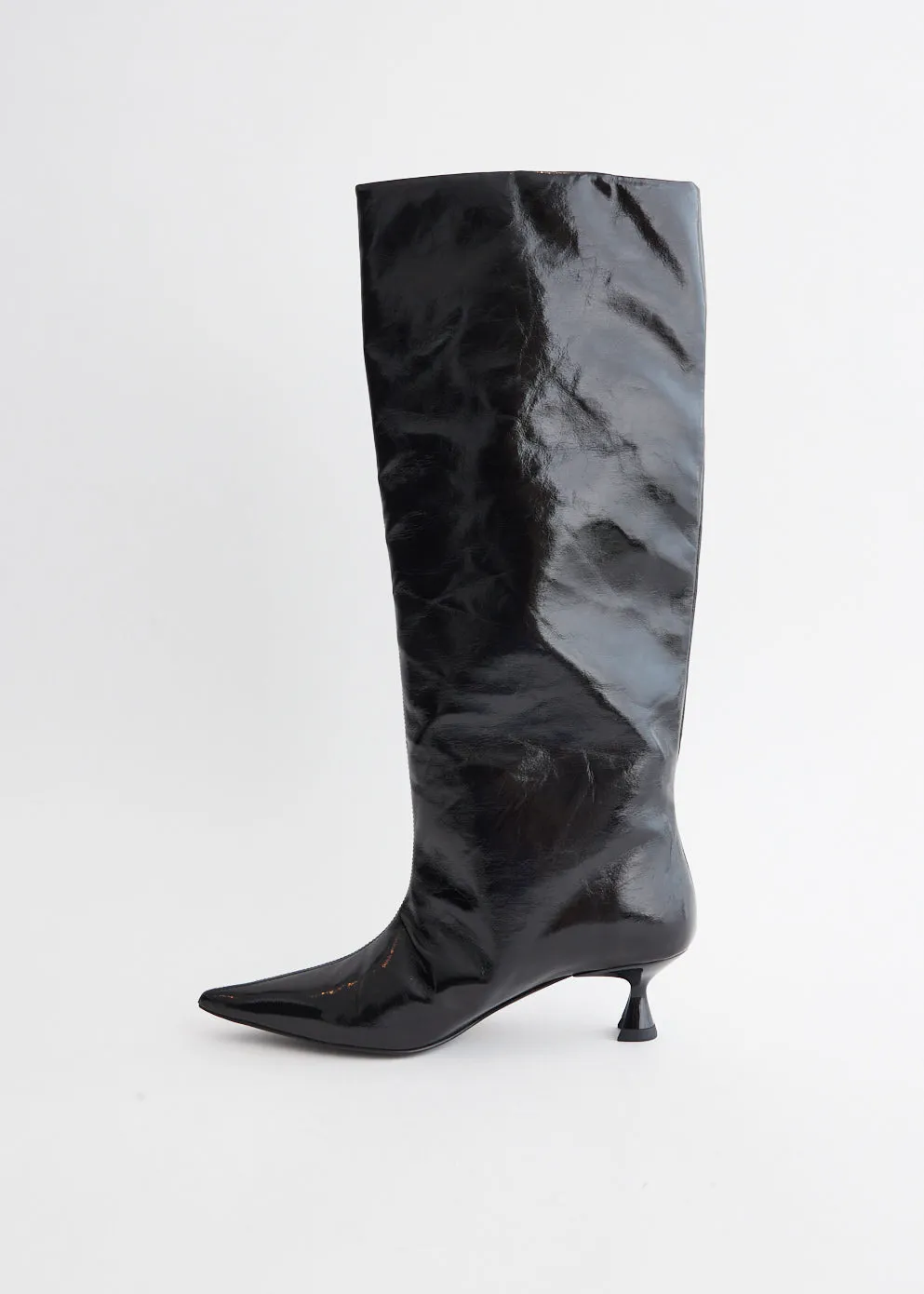 High Heel Shoe Sale Soft Slouchy High Shaft Boots