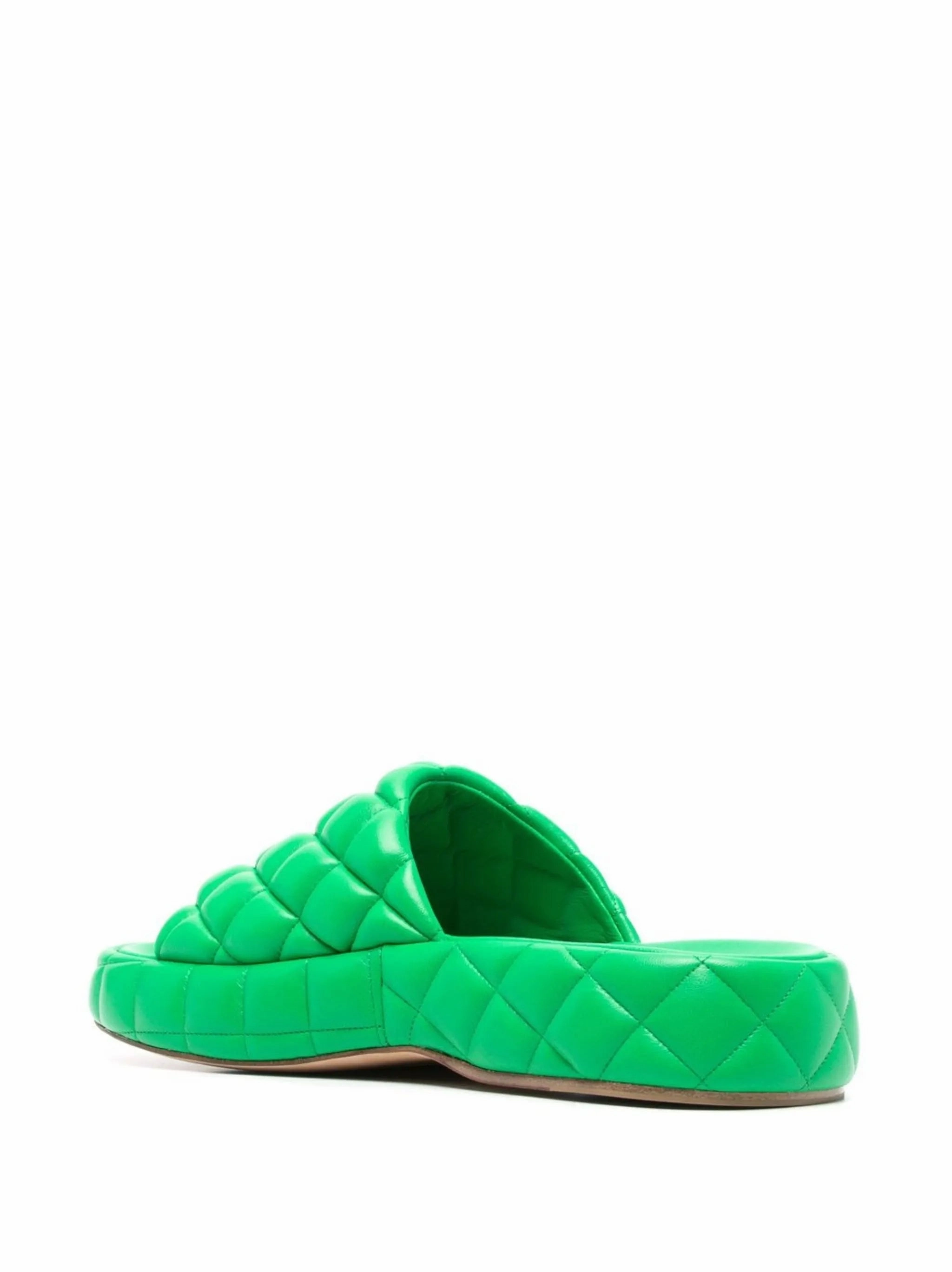 Fairy Slippers Foal 35mm padded leather slides