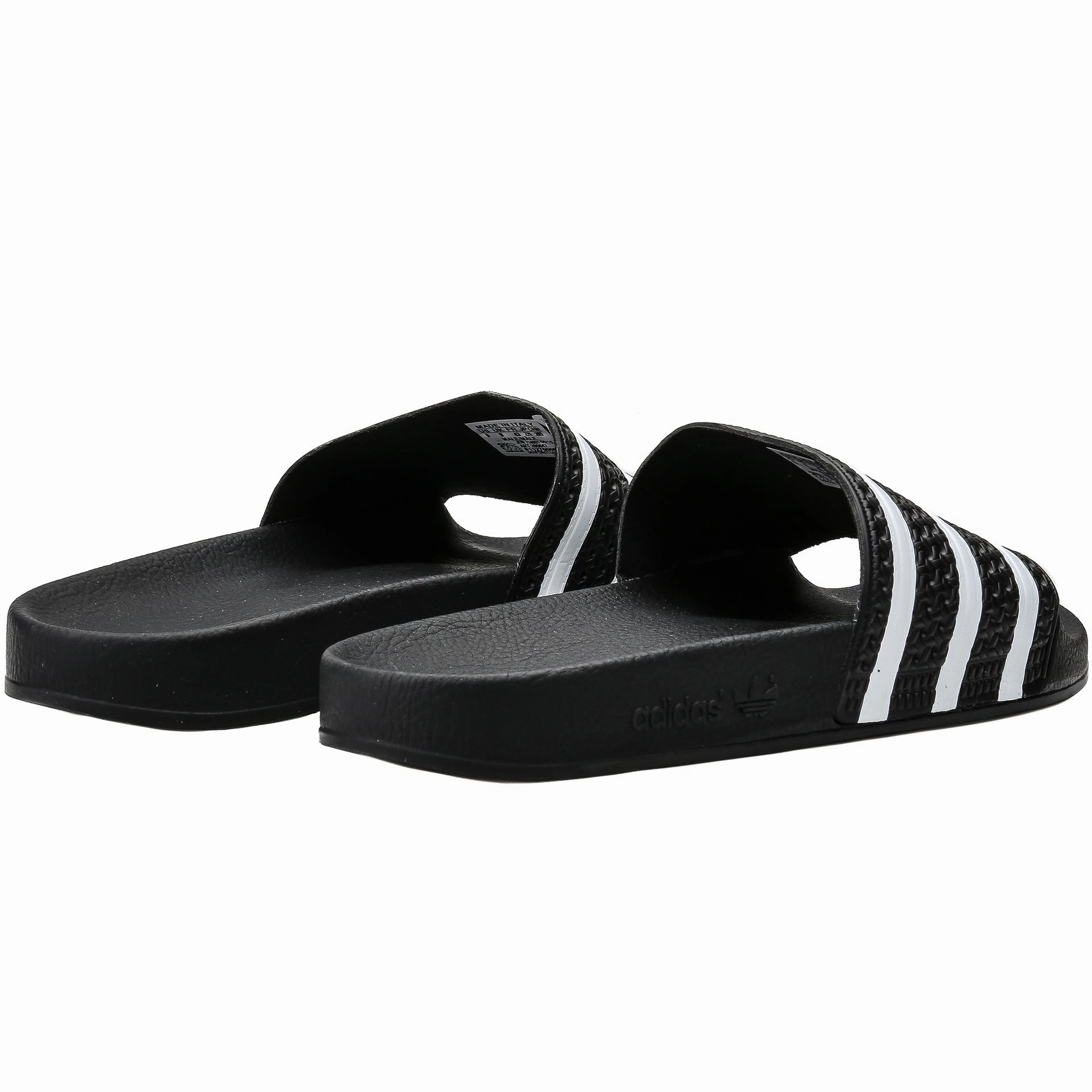 Adilette Slides Mens Sandals - Black Mulo Slippers