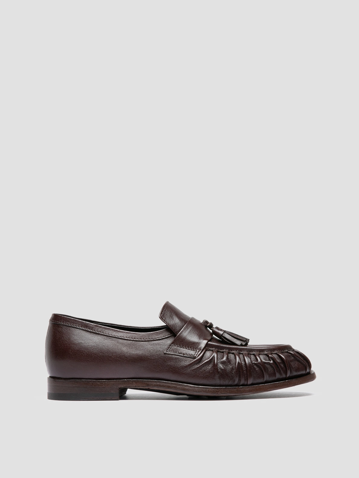 Loafers Vintage SOLITUDE 108 - Dark Brown Leather Tassel Loafers