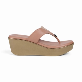 Croc Sandals Tresmode Jose Pink Women's Dress Wedge Sandals