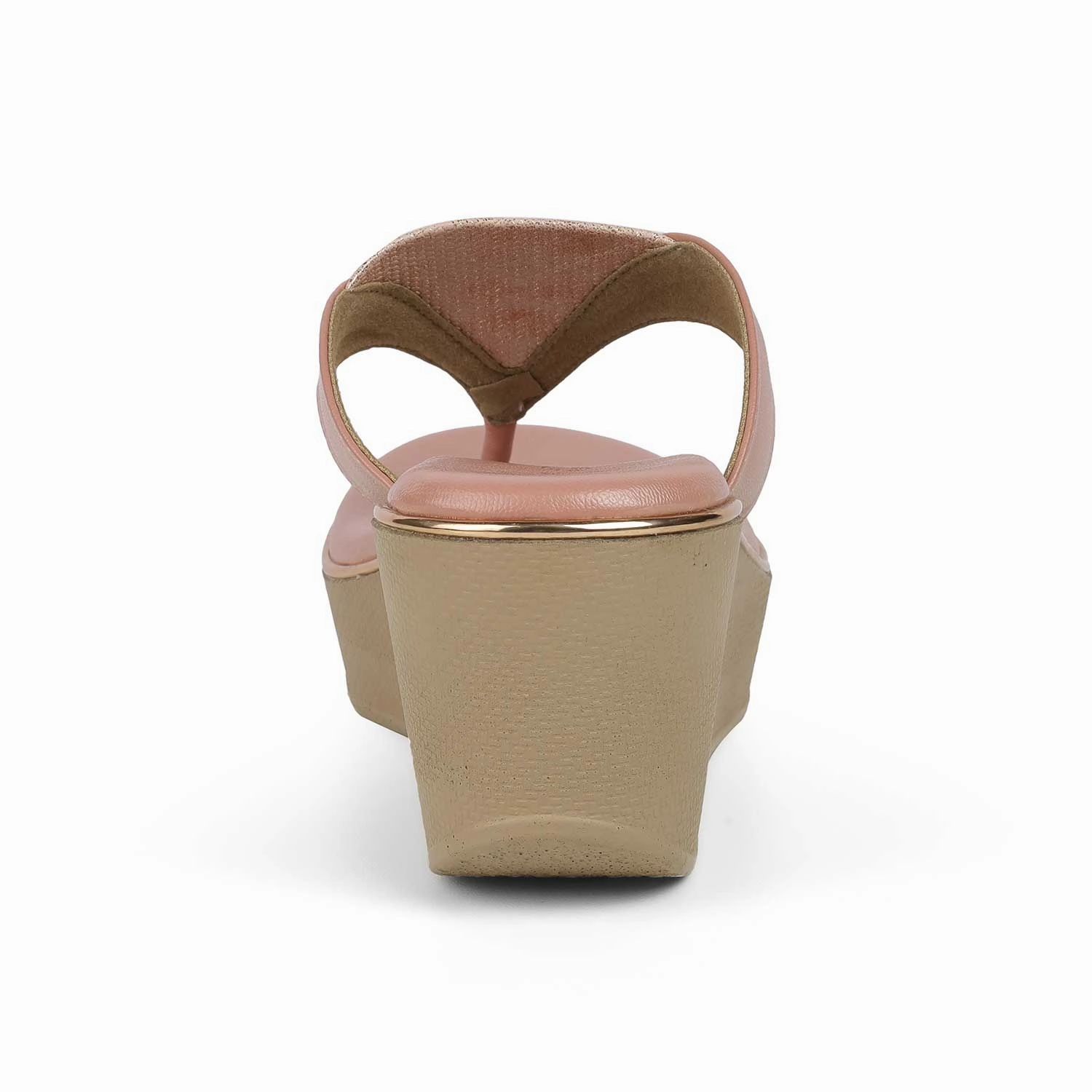 Tresmode Jose Pink Women's Dress Wedge Sandals Designer High Heels Sandals