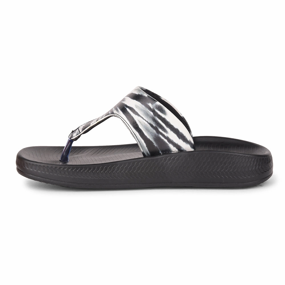 Wide Toe Slippers Leap7x By Liberty NITWALK-L8 Casual Slides For Women - Black
