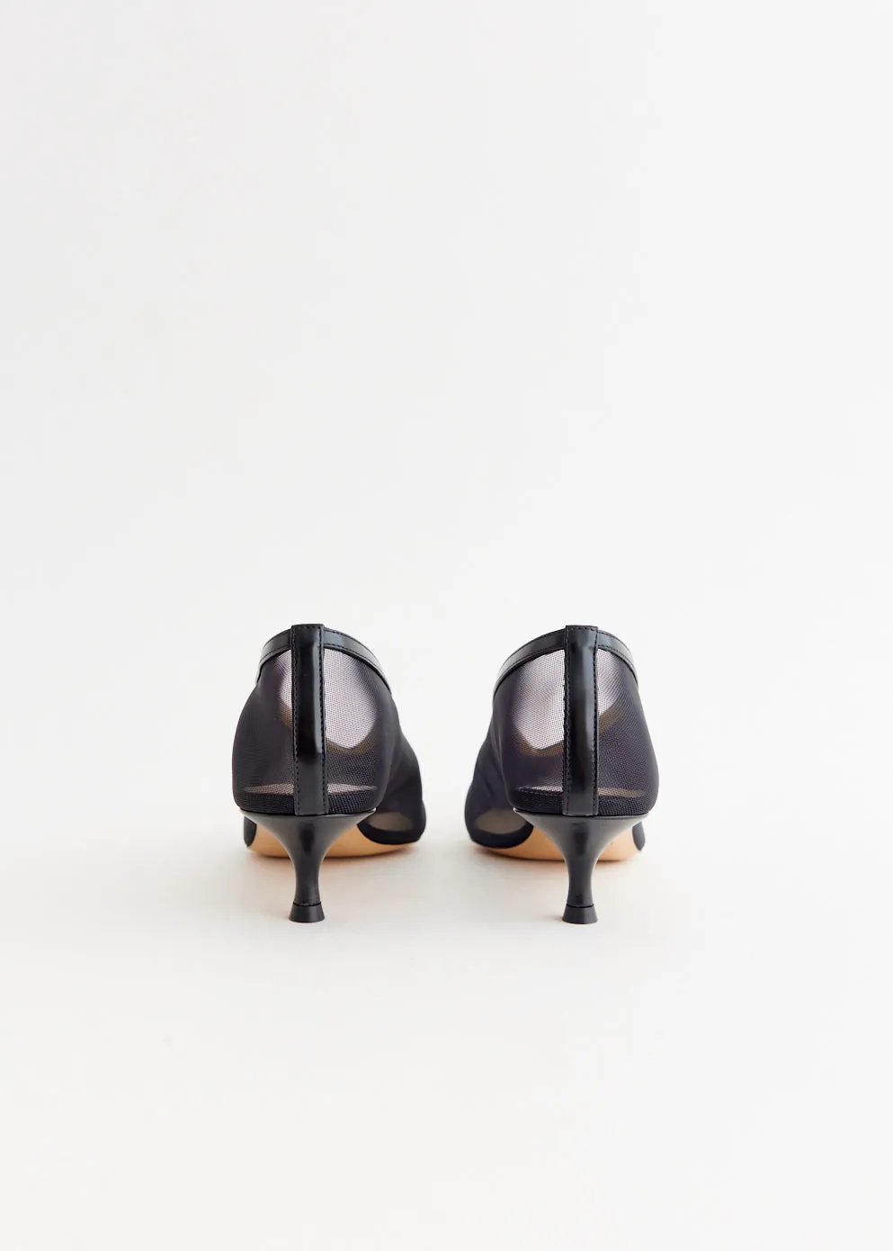 Babouche Kitten Mesh Heels High Heel Shoe Advertisements