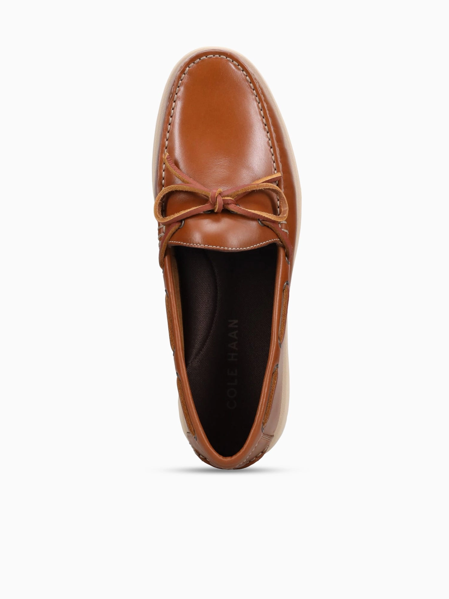 Brower Moc Loafer British Tan Oat leathe Oxford Heels Lace Up