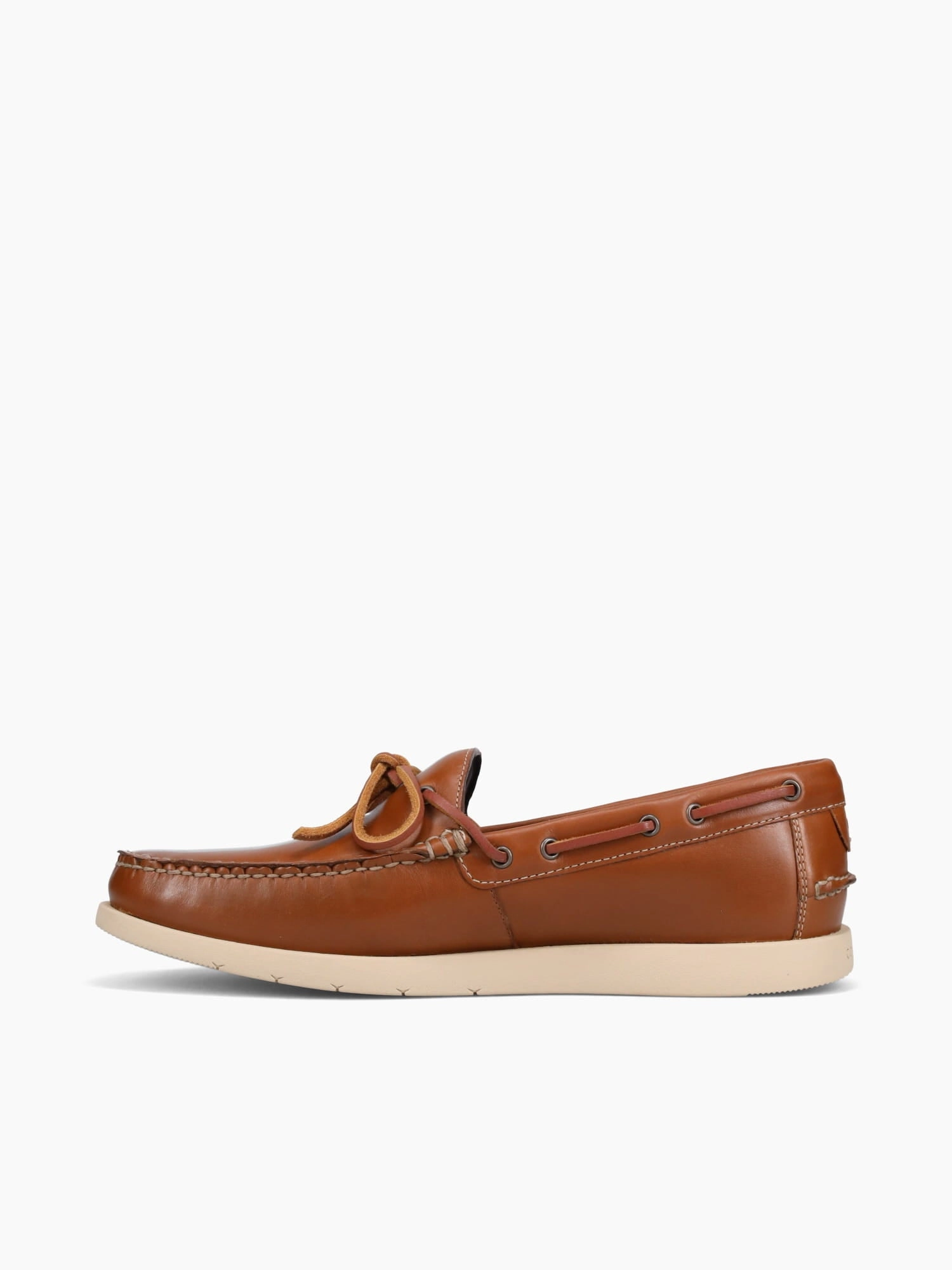 Brower Moc Loafer British Tan Oat leathe Lace Up Oxfords