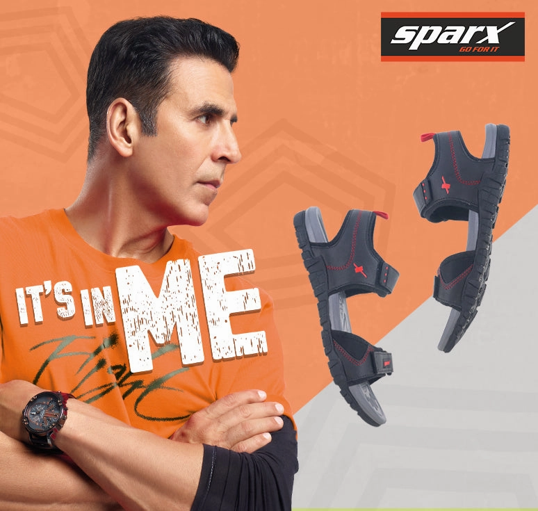 SPARX Sandals for Men SS 616 Wedge Heel Peep Toe Sandals