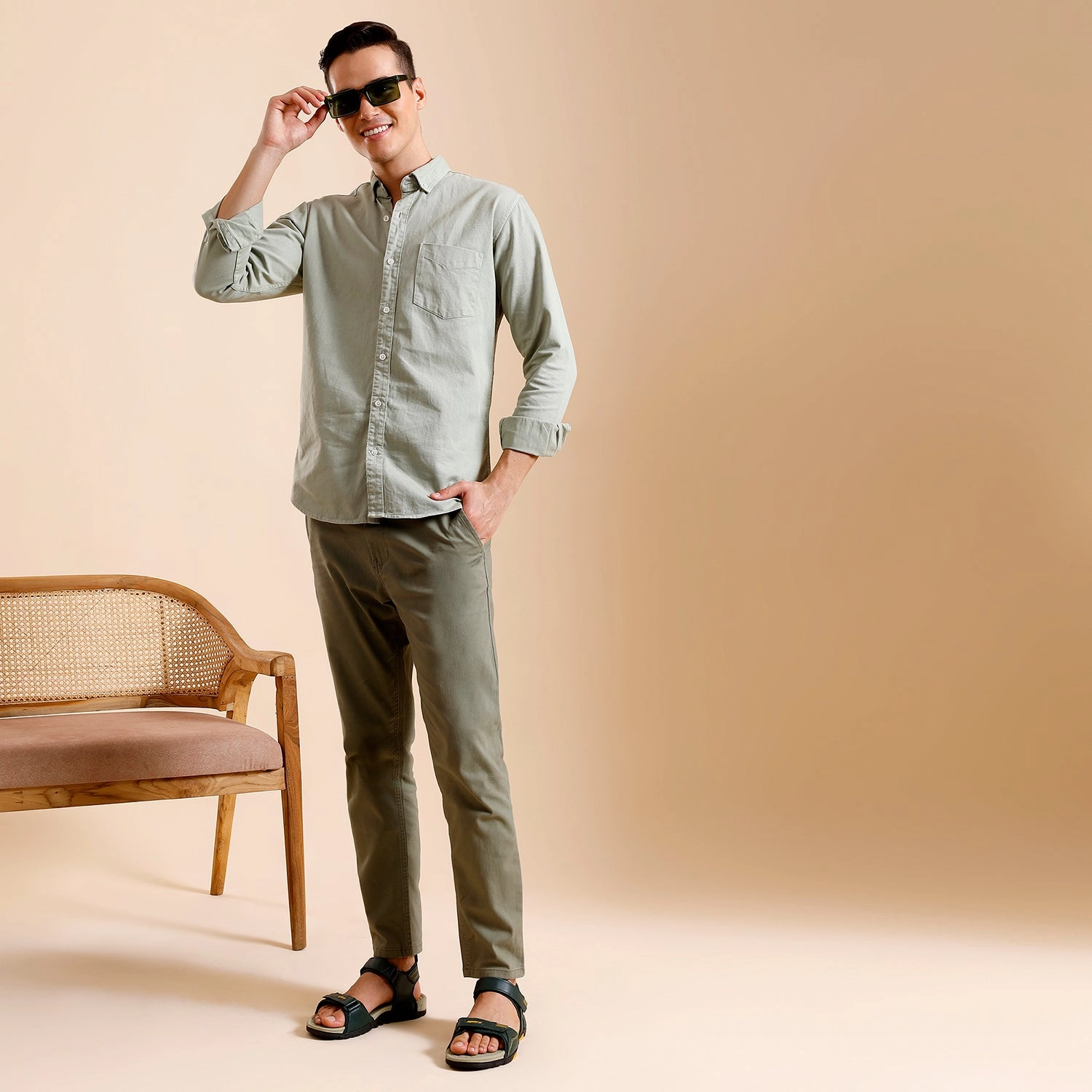 SPARX Sandals for men SS 646 Wedge Heels Sandals