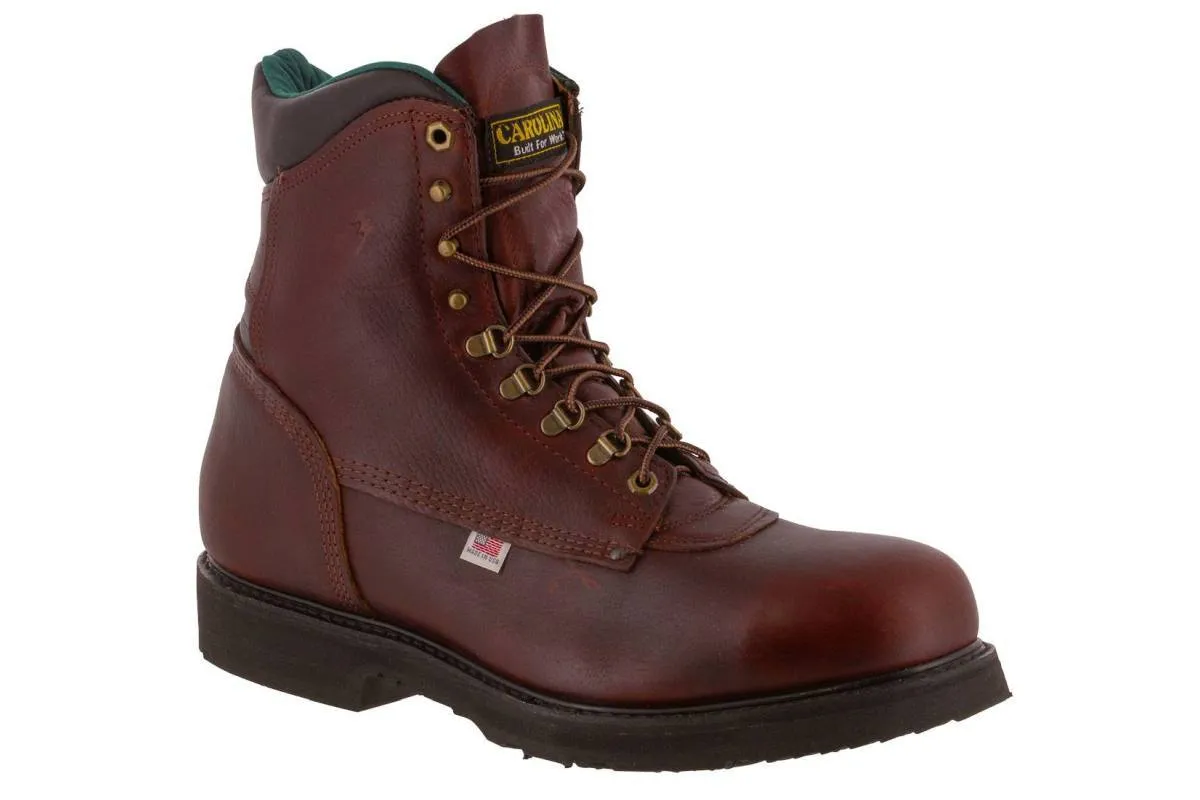 Best 8 Waterproof Work Boots Carolina Domestic 8 Inch Steel Toe