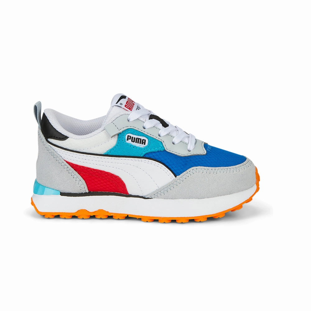 All White Nursing Sneakers Rider FV Future Vintage Lace Up Sneakers (Little Kid)