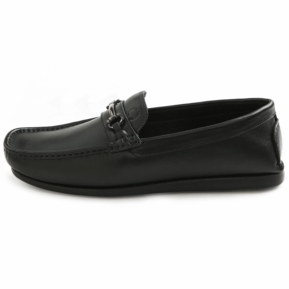 Loafers Skate Healers Black Casual Loafers For Men S201-01 By Liberty