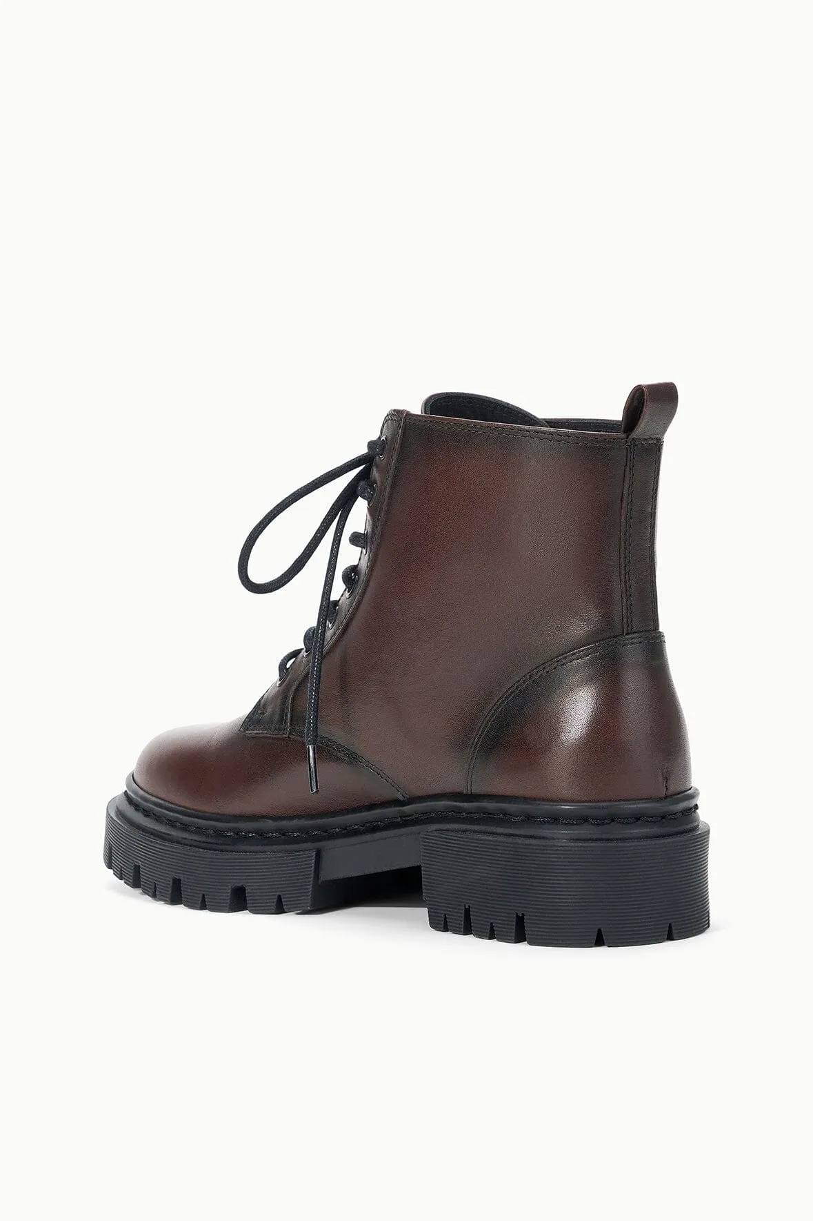 HENRY COMBAT BOOT | ESPRESSO Block Heel Combat Boot